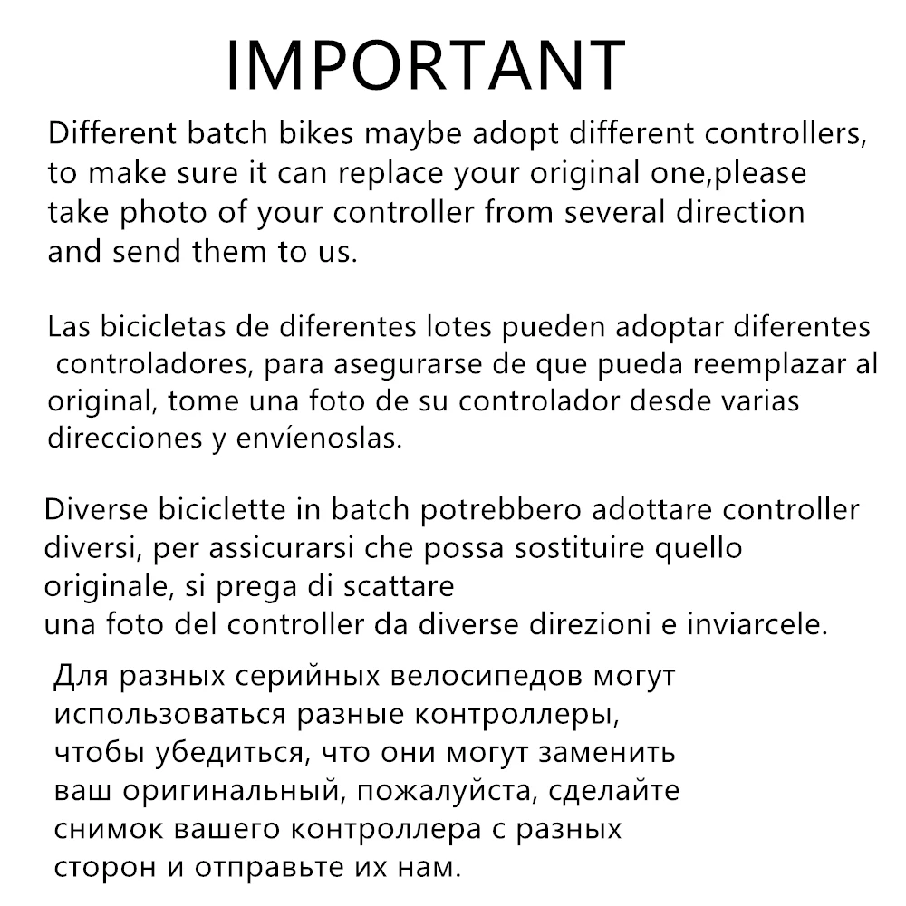 Original Controller for Lankeleisi Electric Bike X2000 / X3000 Plus / X3000 Max  / G650 / G660 / X-Black / K660 / XC4000 / XT750 Sports / XT750 Plus / RV800 Plus / RV700 Plus / MG740 Plus / MG600 Plus / ES500 Pro / QF600